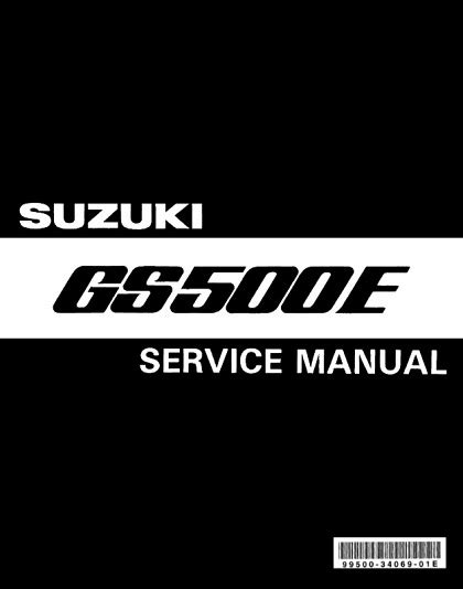 Suzuki GS500E 1989-1999 Service Repair Manual - ManualBUY