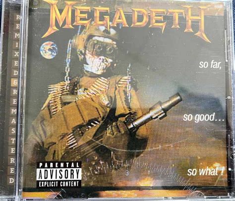 Megadeth So Far So Good So What Hot Vinyl