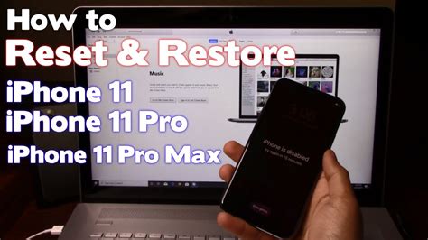 How To Reset Restore Iphone Pro Pro Max Factory Reset Forgot