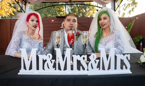 Polyamorous Throuple Get Married In A Traditional Ceremony Media Drum World