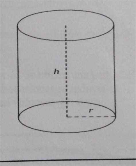 Halle El Volumen De Un Cilindro Recto Enfunci N De R Radio De La Base