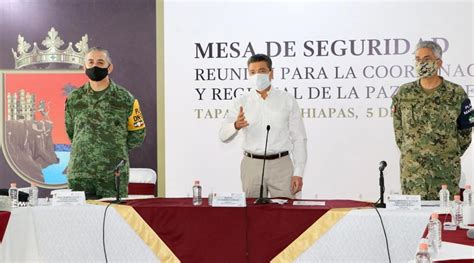 En Tapachula Realizan Mesa De Seguridad Nau Noticias A Tiempo