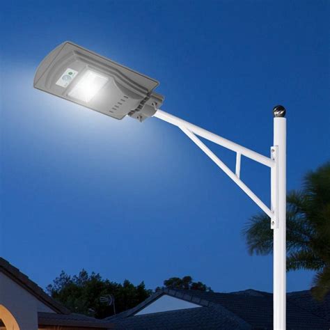 20W 40 LED Solar Radar Motion Activated Sensor Wall Street Light For