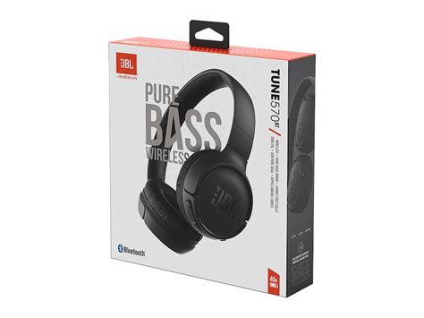 JBL Tune 570BT Trådlösa Hörlurar, On-Ear (svart) - Hörlurar - Komplett.se