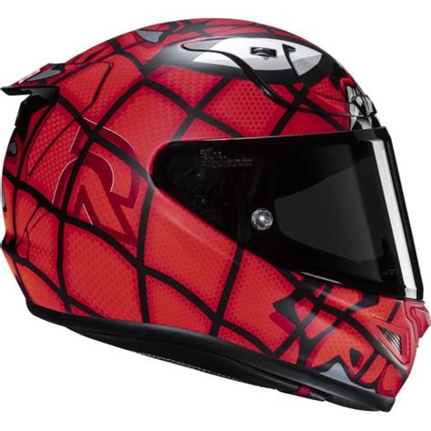 Pack Casco Kit Bluetooth Hjc Rpha Maximized Venom Marvel Kit