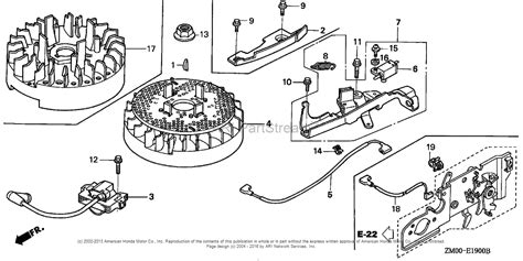 Honda Gcv Engine Parts Diagram