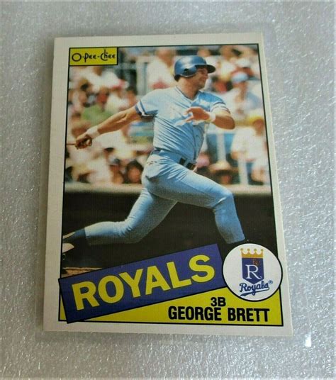 Kc Royals Kansas City Royals Mlb Baseball Baseball Cards George