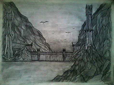 Black Gate of Mordor by SmeaGolllum on DeviantArt