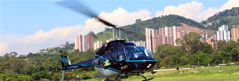 Paseo en helicóptero por Medellín Reserva en Civitatis