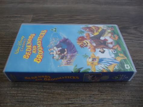 Walt Disney Classics Bedknobs And Broomsticks Vhs Video Tape