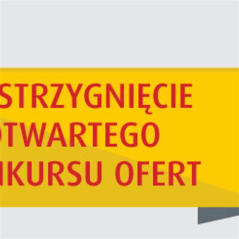 Rozstrzygnięcie otwartego konkursu ofert na realizację zadania