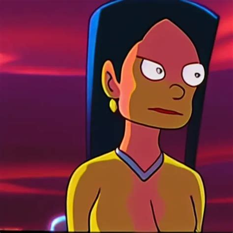 Film Still Of Amy Wong From Futurama In Star Trek 2 Stable