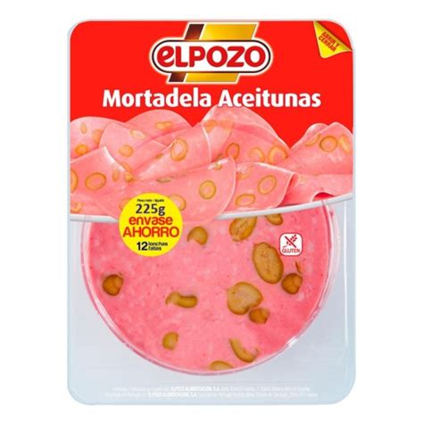 Mortadela Con Aceitunas Elpozo E S Sutullena