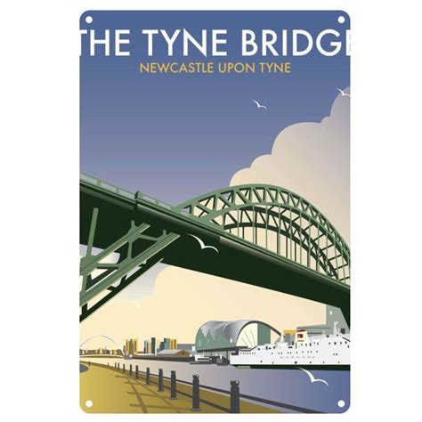 The Tyne Bridge Newcastle Upon Tyne By Dave Thompson Graphic Art