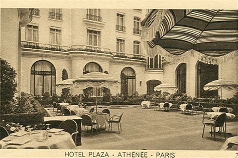 Vintage Photographs From Hôtel Plaza Athénée Paris