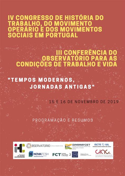 IV CONGRESSO DE HISTÓRIA DO TRABALHO hist congress Twitter