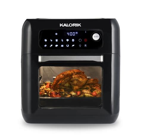 Kalorik 2 6 Quart Black Eat Smart Air Fryer With Hot Air Technology