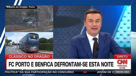 Cnn Em Jogo Benfica Defronta Fc Porto Ap S Derrota Sporting Cnn