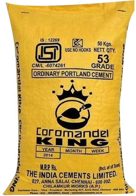 Coromandel Opc 53 Grade Cement At Best Price In Coimbatore By Maharaja