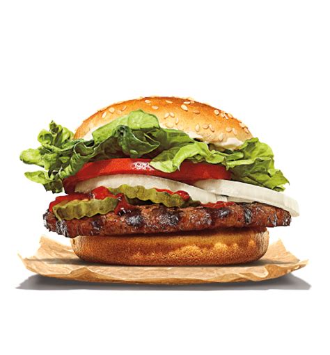 Plant Based Whopper Burger King