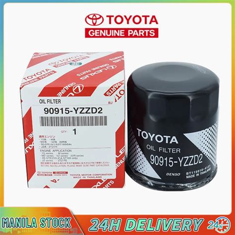 TOYOTA Genuine Parts Oil Filter 90915 YZZD2 For Toyota Fortuner