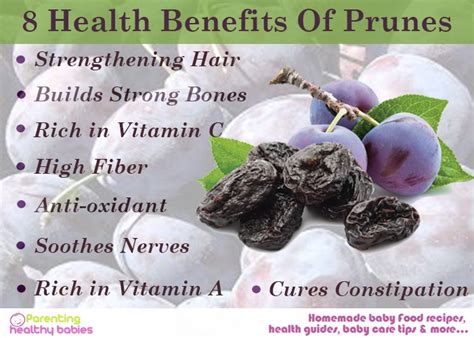 Health Benefits of Prunes for Children