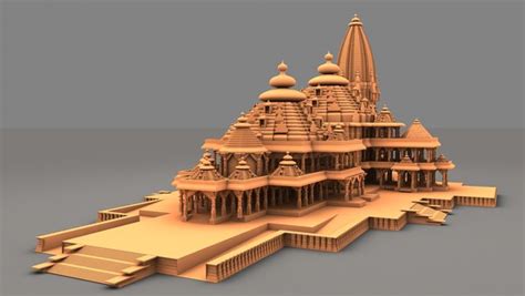 Ram Temple 3D model - TurboSquid 1883895