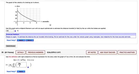 Solved The Graph Shows The Velocity Braking Shown Fus Seconds Use