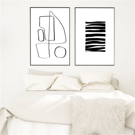 Minimalist Office Wall Art, Home Office Prints, Trendy Office Art, Set ...