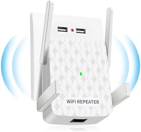 Amplificateur WiFi 1200 Mbps répéteur WiFi double bande 5 GHz et 2 4