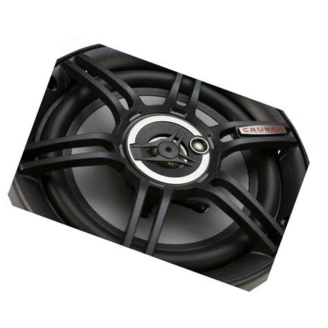 Crunch Cs 653 300 Watts 6 5 Inch 3 Way 4 Ohms Steel Basket Cs Speakers