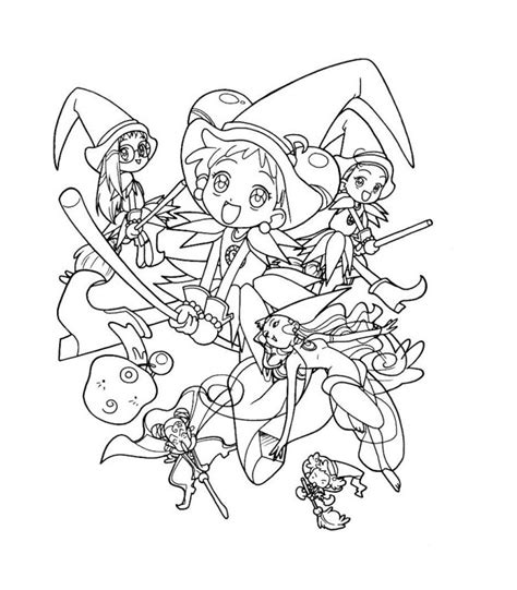 Coloriage Magical Doremi Lescoloriages Net