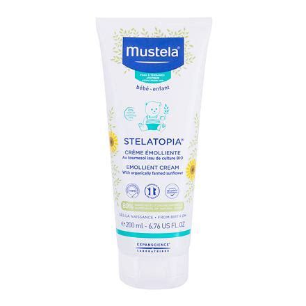 Mustela Bébé Stelatopia Emollient Cream dnevna krema za lice za vrlo