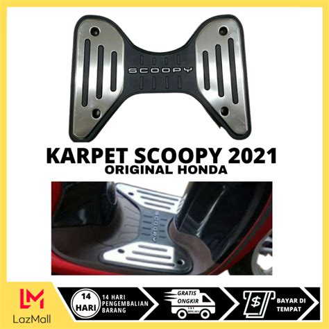 New Karpet Honda Scoopy New Original Honda Ahm Ori Pijakan