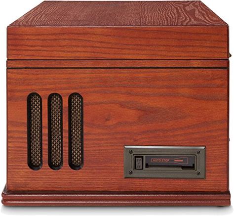 Crosley Cr704d Pa Musician 3 Speed Turntable With Radio Cdcassette Player Aux In And