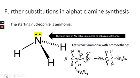 Excess bromoethane with ammonia - further substitutions in aliphatic ...