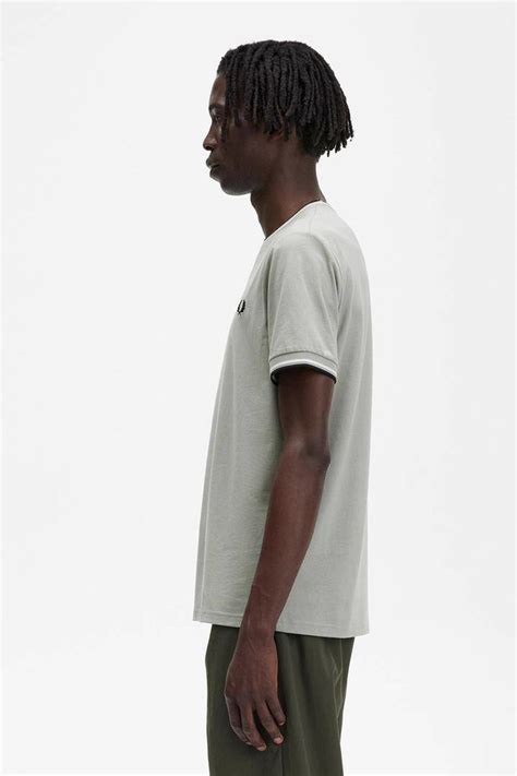 Fred Perry T Shirt Twin Tipped Seagrass Wehkamp