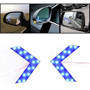 Amazon IJDMTOY Universal Fit Ultra Slim 14 SMD Side Mirror LED