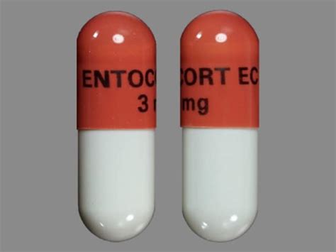 Pill Finder: ENTOCORT EC 3mg Pink Capsule-shape - Medicine.com