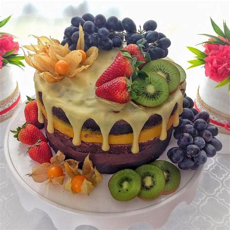 Naked Cake Para Encher Os Olhos Mais Docinhos Bolinhos No Pote E