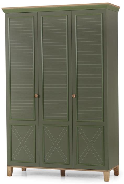 Dulap Cu 3 Usi Atlas 216 Cm Verde BIANO