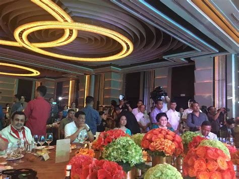 Duterte Attends Eraps Birthday Bash At Manila Hotel Inquirer News