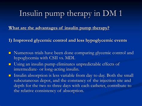 Ppt Review Of Continuous Subcutaneous Insulin Infusion Insulin Pump