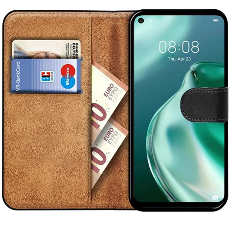 Book Case Für Huawei P40 Lite 5g Hülle Flip Cover Handy Tasche Schutz Hülle Etui Ebay