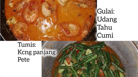 Masak Dua Menu Untuk Makan Malam Youtube