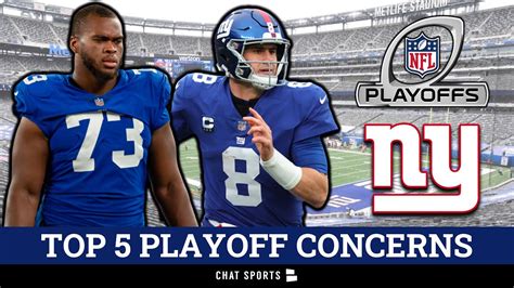 Giants Rumors Top 5 Concerns For The 2023 Nfl Playoffs Ft Evan Neal