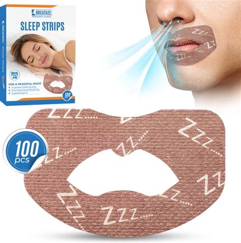 Anti Snurk Slaaptape Stuks Mouth Sleep Tape Mond Pleister