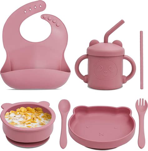 Feelhap Set Pappa Per Bambini Set Pappa Svezzamento Bambini Pezzi