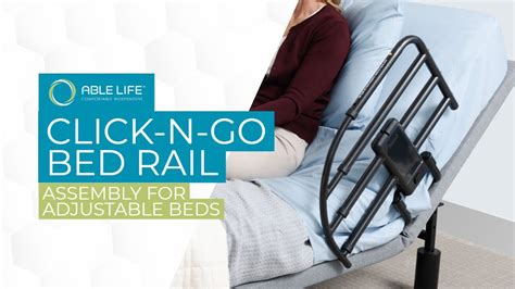 How To Assemble The Able Life Click N Go Extendable Bed Rail On