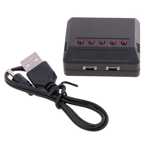 6x 37v Lipo Battery Charger Usb Charger Adapter For X5c X5sw Ebay